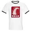 Ruby on Rails Ringer T-Shirt